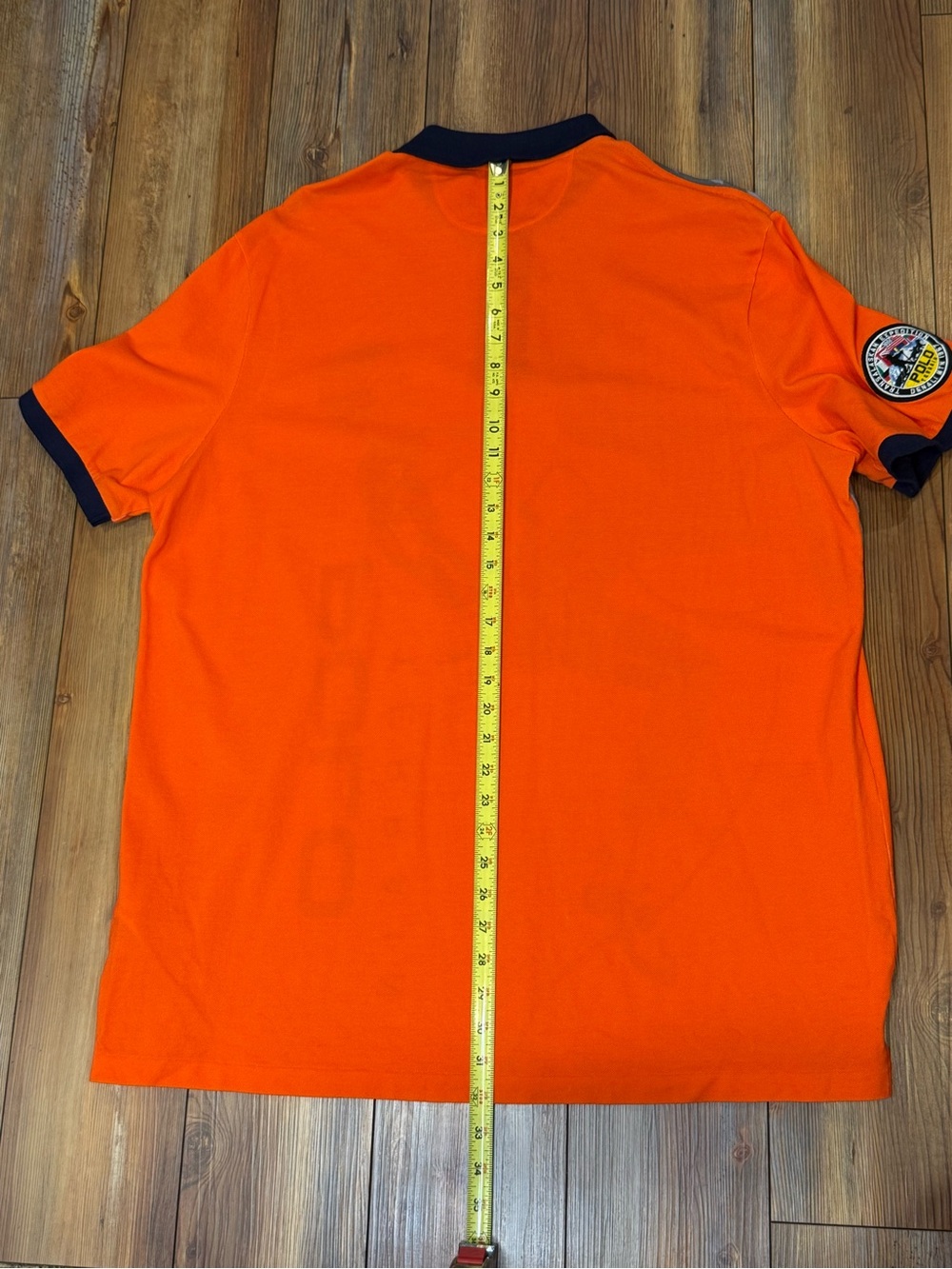 Polo by Ralph Lauren Orange Polo Terrain Climbing Graphic Shirt - Picture 8 of 9